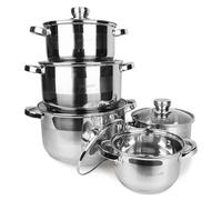 MR-2220-10 MAESTRO Ensemble de 10 pièces de batterie de cuisine