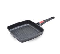 MR-4826 Poêle à griller avec poignée amovible, granit, 26 cm