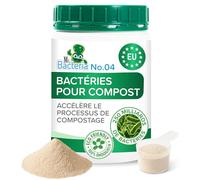 Mr. Bacteria No.4 - Accélérateur de Compost Naturel pour déchets de Jardin et de Cuisine - Activateur Bio-enzymatique - 500 g