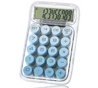 Mr. Pen - Jolie calculatrice de bureau, grand écran LCD mécanique, calculatrice de bureau simple et basique pour fournitures de bureau