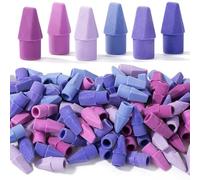 Mr. Pen - Lot de 120 gommes pour crayon, 6 couleurs différentes de nuances violettes, sans latex et sans bavures