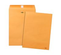Mr. Pen - Lot de 18 enveloppes à fermoir, 22,9 x 30,5 cm, kraft marron, enveloppes postales avec rabats gommés pour classement, stockage, documents postaux, fournitures de bureau et organisation