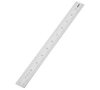 Mr. Pen - Lot de 4 règles de machiniste (6, 8, 12, 35,6 cm), règle métrique, règle millimétrique