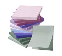 Mr. Pen - Notes adhésives colorées, 7,6 x 7,6 cm, 12 blocs, notes adhésives en vrac, bloc-notes autocollants, notes stocky pour journal biblique