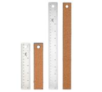 Mr. Pen Règles métalliques en acier inoxydable, règles en métal de 15,2 et 30,5 cm