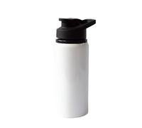 MR.R 20z Blancs de Sublimation Blanc Sport Bouteille En Aluminium Portable Couvercle Potable Bouteille D'eau 600 ml pour Tasse Presse À Chaleur Impression Par Transfert
