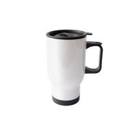 MR.R Sublimation Blanks 15oz Tumbler Bouteille d'eau isolée sous vide à double paroi Tasse de voiture de voyage en acier inoxydable avec couvercle, 450 ml