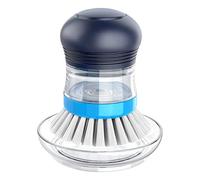MR.SIGA Brosse à Vaisselle avec Distributeur de Liquide et Support, Brosse Cuisine pour Laver Vaisselle Casserole Évier