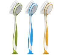 MR.SIGA Brosse à Vaisselle avec Ventouse et Manche Long, Lot de 3