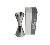 Mr Slim Jigger Cocktail Doseur Alcool Argent, 30-45 ml Fabriqué au Japon (7 Couleurs et 3 Tailles Disponibles)