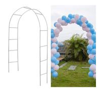 Mr. Ton Arche de Mariage, Arche de Jardin, pergola pour intérieur et extérieur, pelouse, Jardin, diverses Plantes grimpantes, 240 cm de Haut x 140 cm de Large