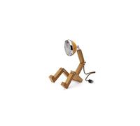 Piffany Mini Mr. Wattson Lampe de Table à LED, design élégant et minimaliste, alliage de haute qualité en bois de frêne - MC Laren Orange