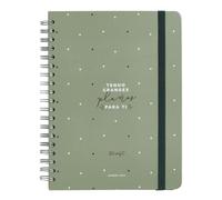 Mr. Wonderful - Agenda annuel Office 2023 hebdomadaire extra large - Tenho grands plans pour vous, vert, portugais, WOA2212299PTZ0