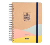Mr. Wonderful - Agenda annuel quotidien classique 2023 - Une belle journée commence ici, brun, WOA2212293PTZ0 (en portugais)