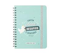 Mr. Wonderful Agenda classique 2022-2023 hebdomadaire - Contém idées, défis et aventures, MULTI