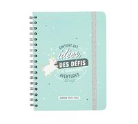 Mr.Wonderful Agenda classique 2022-2023 Semainier - Contient des idées, des défis et de nombreuses aventures WOA2211973FRZ0 Multi