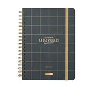 Mr.Wonderful Agenda office 2022-2023 Semainier Grand format - De la motivation et des projets sans limites WOA2211980FRZ0 Multicolore