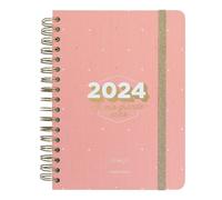 Mr.Wonderful Agenda Office 2024 Journalier Ma grande année 22,1 x 2,1 x 15,6