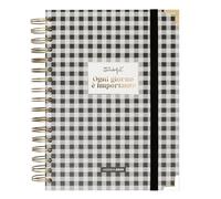 Mr. Wonderful - Agenda Office 2025 quotidien - Chaque jour est important - Comprend 8 feuilles d'autocollants et Blocs de notes autocollantes avec différentes formes