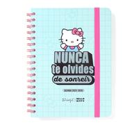 Mr. Wonderful Agenda scolaire 2025-26 Hello Kitty x Mr. Wonderful - « Nunca te olvides de sonreir »