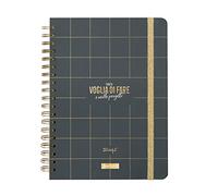 Mr.Wonderful Agenda scolaire de bureau 2022-2023 Grand hebdomadaire - Tant de désir de faire et mille projets, MULTI