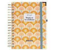 Mr. Wonderful Agenda scolaire journalier 2026-2027 avec spirale et autocollants - Planificateur quotidien complet de septembre 2026 à août 2027 avec extras et organisation - Magie au quotidien