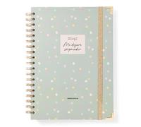 Mr. Wonderful Agenda semainier 2025-26 extra large avec organisation hebdomadaire « Me dejaré sorprender »