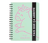 Mr.Wonderful - Agenda Teen 2023-2024 Semainier Mint - Fais que ça arrive