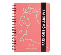 Mr.Wonderful - Agenda Teen 2023-2024 Semainier Rose - Fais que ça arrive