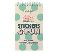 Mr. Wonderful - Bloc d'autocollants transparent - Autocollants & fun