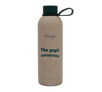Mr. Wonderful - Bouteille thermique - Quel papa génial ! - Bouteille isotherme en acier inoxydable - Capacité : 500 ml.