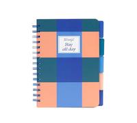 Mr. Wonderful Cahier A5 avec Intercalaires After Class Slay All Day - Cahier Quadrillé avec Onglets
