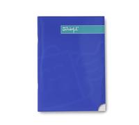Mr. Wonderful - Cahier bleu A5 - Feuilles lignées - 48 pages - Reliure agrafée