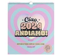 Mr.Wonderful - Calendrier à gratter mural 2024 - Allons ! 31 x 0,3 x 35