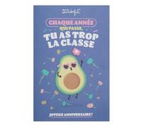 Mr. Wonderful - Carte - Chaque année qui passe, tu as trop la classe. Joyeux anniversaire ! - Carte postale sur le thème de l'anniversaire