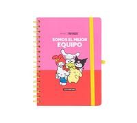 Mr. Wonderful Hello Kitty Agenda scolaire hebdomadaire 2026-2027 avec autocollants et extras, planificateur complet de septembre 2026 à août 2027