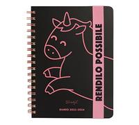 Mr. Wonderful - Journal scolaire Wonder 2023-2024 Semainier Noir - Rendez-le possible