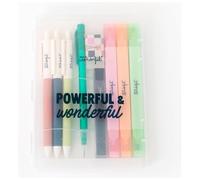 Mr. Wonderful - Kit d'écriture - Puissant et merveilleux - Stylos, surligneurs, porte-mines, gomme