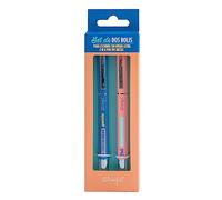 Mr.Wonderful Lot de 2 stylos pour écrire avec une bonne lettre et aller pour vos objectifs