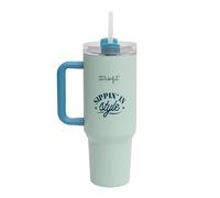 Mr.Wonderful - Mug take away thérmique 1,2 litres - Sippin' in style - Fabriqué en Acier Inoxydable à Double Paroi - Maintient la Chaleur et le Froid