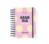 Mr. Wonderful - Petit agenda scolaire Wonder 2025-26 journalier avec organisation quotidienne. Un grand jour s’annonce.