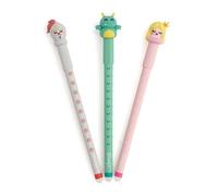 Mr.Wonderful - Set de 3 stylos effaçables pour écrire des histoires mémorables