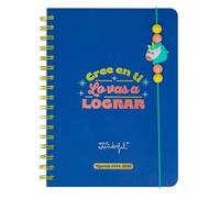 Mr. Wonderful Wonder Agenda scolaire hebdomadaire 2024-25 avec 8 feuilles d'autocollants