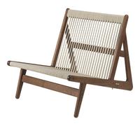 GUBI Chaise MR01 Initial Chair Noyer huilé