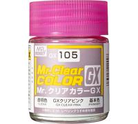 Mrhobby - Mr. Clear Color Gx 18 Ml Clear Pink Gx-105mrh-gx-105