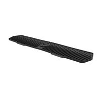 Mrisata Protection contre les éclaboussures D'évier de Cuisine, Poignée de Robinet Réglable en Silicone de 29,92 Pouces, Plateau Collecteur D'égouttement, avec Vidange Rapide et C (Noire)
