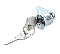 MRNHA Serrure Batteuse a Came Barillet Pour Boite aux Lettres Tiroir 20mm + 2 Cles