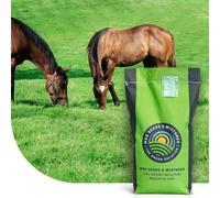 MRS Horse Recovery Mix - Mélange de regarnissage pour paddocks et pâtures de chevaux - 2 kg pour 200 m² - Germination rapide - Tolérance élevée au piétinement