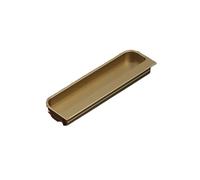 MRVAKDYDI Poignée encastrée en Acier Inoxydable | Scénario d'utilisation multicolore : meubles marins for portes d'armoires de cuisine(Gold 200mm)