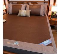 MRVAKDYDI Tapis de Couchage rafraîchissant pour l'été, Tapis de Couchage en Bambou, Multicolore, Plusieurs Tailles(W,90 * 190CM)